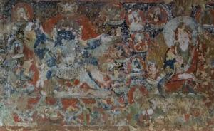 西藏山南地区早期壁画现身一遗址，约在13～15 世纪