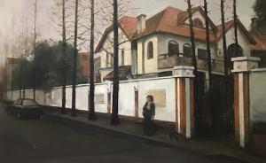 “永不拓宽的街道”：19篇书摘串起的老上海街巷油画展