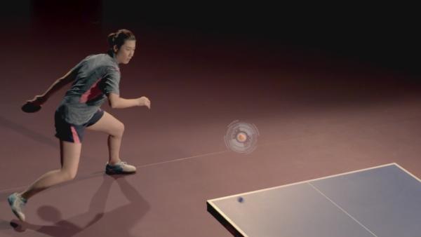 智能乒乓球机器人：可与丁宁“对战”