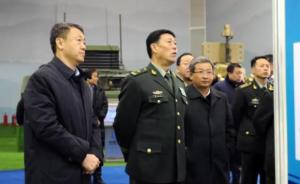 武警部队副司令员杨光跃参观国家北斗数据中心