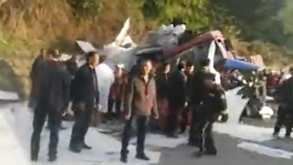 温州：失控货车疑冲撞送葬人群，致2死