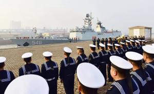 海军第二十八批护航编队今日启航，由盐城舰潍坊舰太湖舰组成