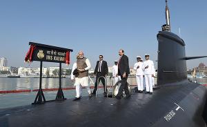 印度造“最致命”柴电潜艇正式服役，莫迪再赞“印度制造”