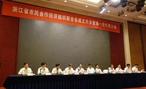 浙江成立农民合作经济组织联合会，深化农村改革重要举措