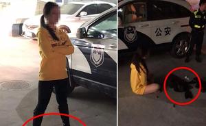 深圳一女子为同车醉驾男教师顶包当众脱衣阻挠执法，均被刑拘