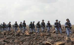 中国人民解放军驻吉布提保障基地开展全员全装野外徒步行军