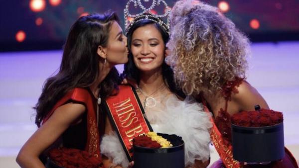 菲裔少女当选比利时小姐，却遇种族歧视