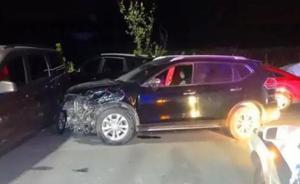 义乌一男子醉驾连撞15车再砸5车，同车8岁儿子向警方指证