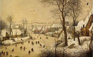 欧洲雪景画折射观念变化：从老勃鲁盖尔到莫奈、马格里特