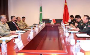 中央军委联合参谋部参谋长李作成会见巴基斯坦陆军参谋长