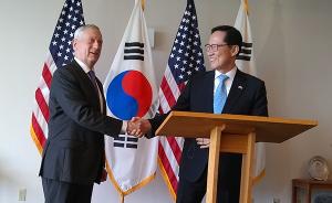 美韩防长在夏威夷谈朝鲜问题：重申无核化目标、欢迎朝韩对话