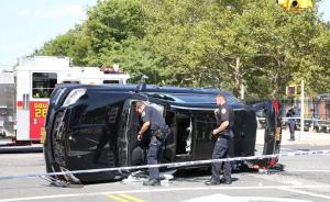 美消防车撞车致7华人受伤，其中一儿童伤重未脱险