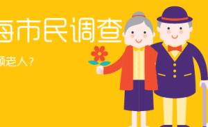 上海市民调查①居家养老是多数被访老人的首选
