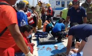 墨西哥度假胜地一游轮落客时突发爆炸，致25名乘客受伤