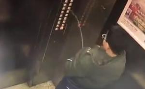 视频｜重庆一男童冲小区电梯按键撒尿，致电梯线路短路被困