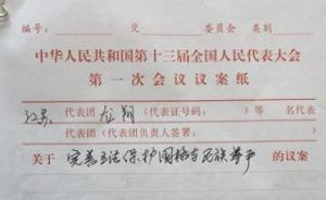 江苏代表团联名提交议案，呼吁法律对“精日”分子进行严惩
