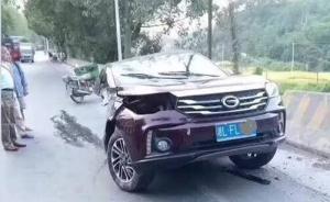 一场车祸事故后，广汽传祺GS4遭“拦腰横断”引发巨大质疑