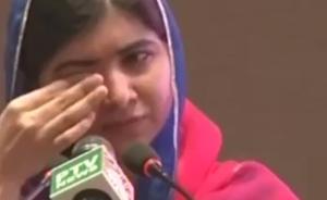 最年轻的诺贝尔和平奖得主回到巴基斯坦