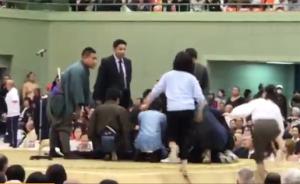市长晕倒却不许女护士上台抢救，日本相扑传统歧视女性遭批评