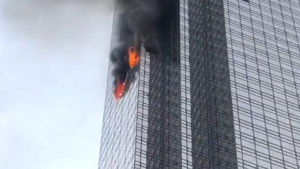 纽约特朗普大厦再起火，致1死4伤