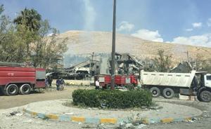 空袭现场图曝光：叙利亚研究中心已成废墟