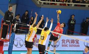 上海男排总比分4-2击败北京，成就联赛十四冠王