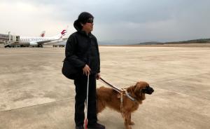 周云蓬携导盲犬入住酒店被拒，有专家释法称“酒店是不对的”