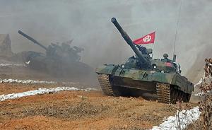 朝鲜坦克大赛规模大幅缩水，最高领导人金正恩未露面