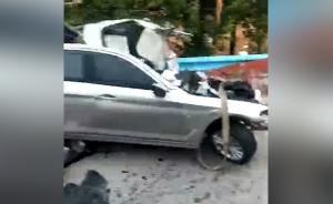 寶馬車載6人出車禍,一車人全身亡