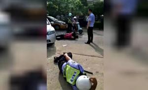 广西北海17岁少年吸食K粉后飙车，拒检冲卡把辅警撞骨折