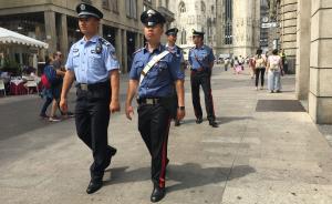 直播录像丨中国警察在意大利罗马街头巡逻，协助处理涉华案件