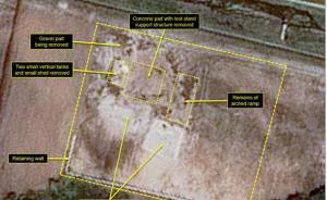 美网站报告：朝鲜拆除曾用于试验“北极星-2”的导弹发射场