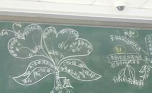 高校女教师课上画“高树”讲高数，学生：原来高数真是一棵树