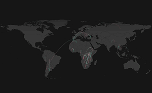 世界难民日 | 42年难民迁徙地图：范围扩大，路径增多