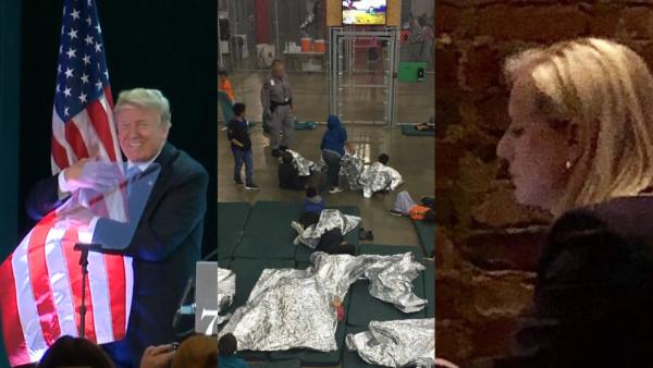 移民争议，美国部长吃饭“落荒而逃”