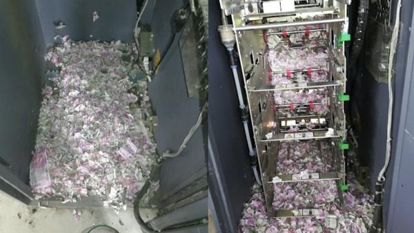 老鼠成灾：印度ATM机百万卢比被撕碎