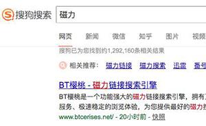 搜狗搜索“磁力”显示大量涉黄视频，腾讯客服：已收到举报