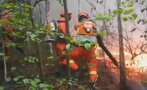 大兴安岭原始林区雷击火蔓延，近4000人赶赴火场扑救