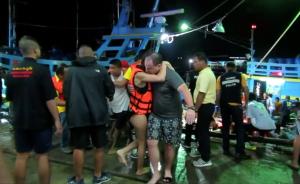 泰国游船倾覆两失踪人员被发现，事故中37人来自浙江海宁 