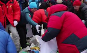 数百吨垃圾留在珠峰地区，西藏清运并将在登山季后封山治理