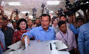 洪森领导的人民党赢得柬埔寨国会选举，将再获执政权