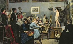 艺术打破偏见，重温19世纪巴黎学院派女艺术家们的画作
