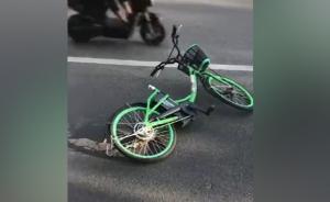 西安：享骑电单车车座断裂，市民频摔伤