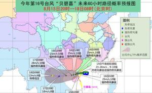 “贝碧嘉”在广东雷州沿海登陆，已减弱为热带风暴级