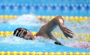 第三金！女子1500米自由泳王简嘉禾、李冰洁获冠亚军