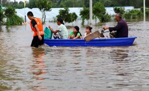 “温比亚”强降雨致淮河流域沭河洪水，国家防总派出工作组