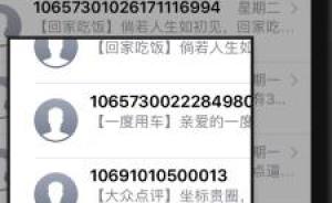 为什么你手机里的垃圾短信开头不是1065就是1069