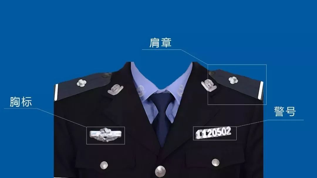 肩章上显示的就是一个警察的警衔了,警衔是区分人民警察等级,表明人民
